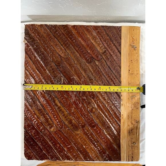 Handmade Palm Tree Photo Album Vintage Style Natural Materials 14x12 - Picture 8 of 15